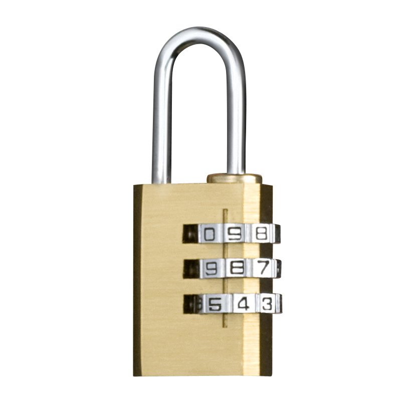Wonday combination lock, 20 mm, 3-digit code, rust-resistant
